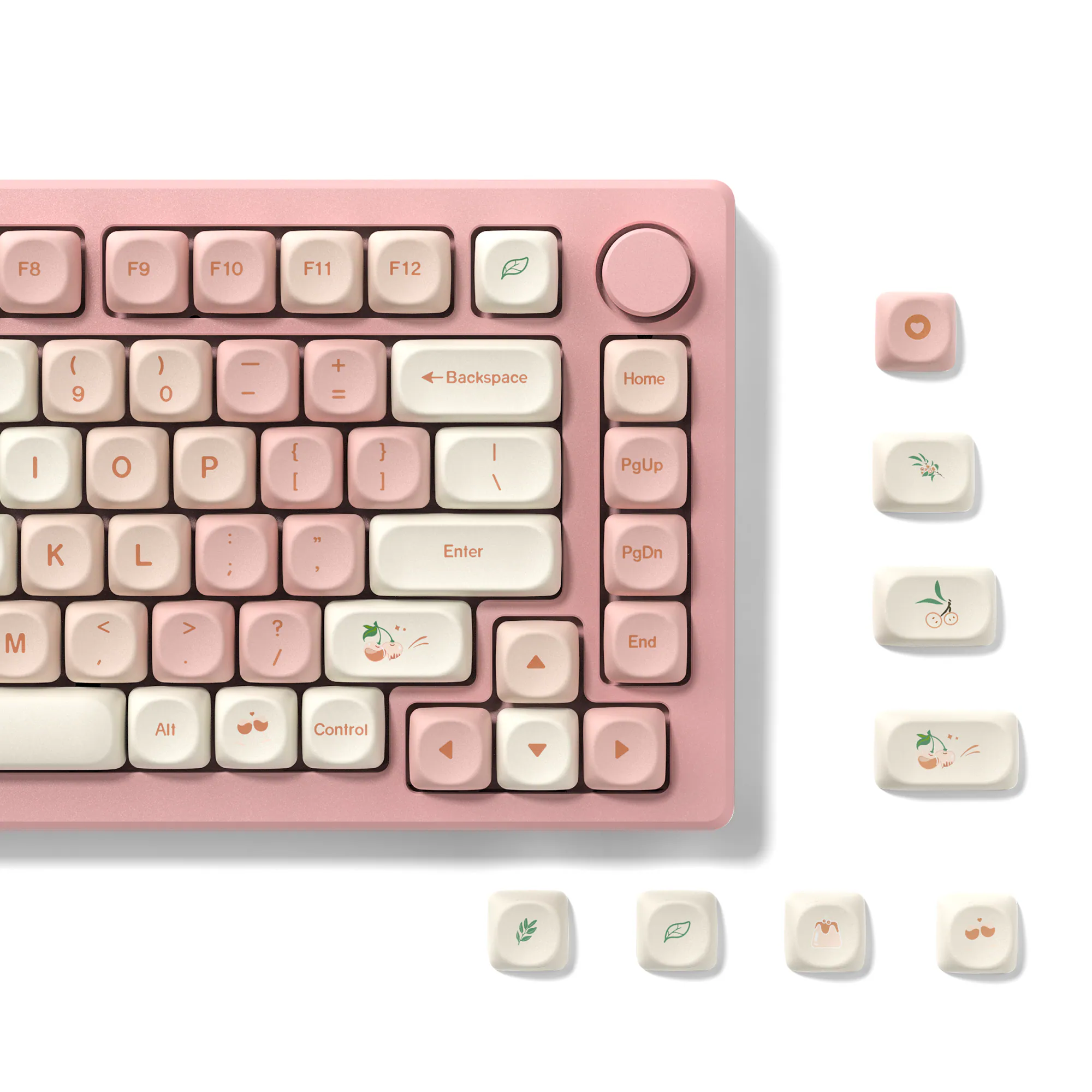 F8 F9 F10 F11 F12 ( 9 ) 0 - + Backspace Home I O P { } | Enter PgUp K L : ; 1 2 3 4 5 6 7 8 9 0 PgDn M < > ? End Alt Control