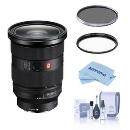 Bundle - Sony - FE 24-70mm f/2.8 GM Lens, with Tiffen 82mm UV and CPL Filters