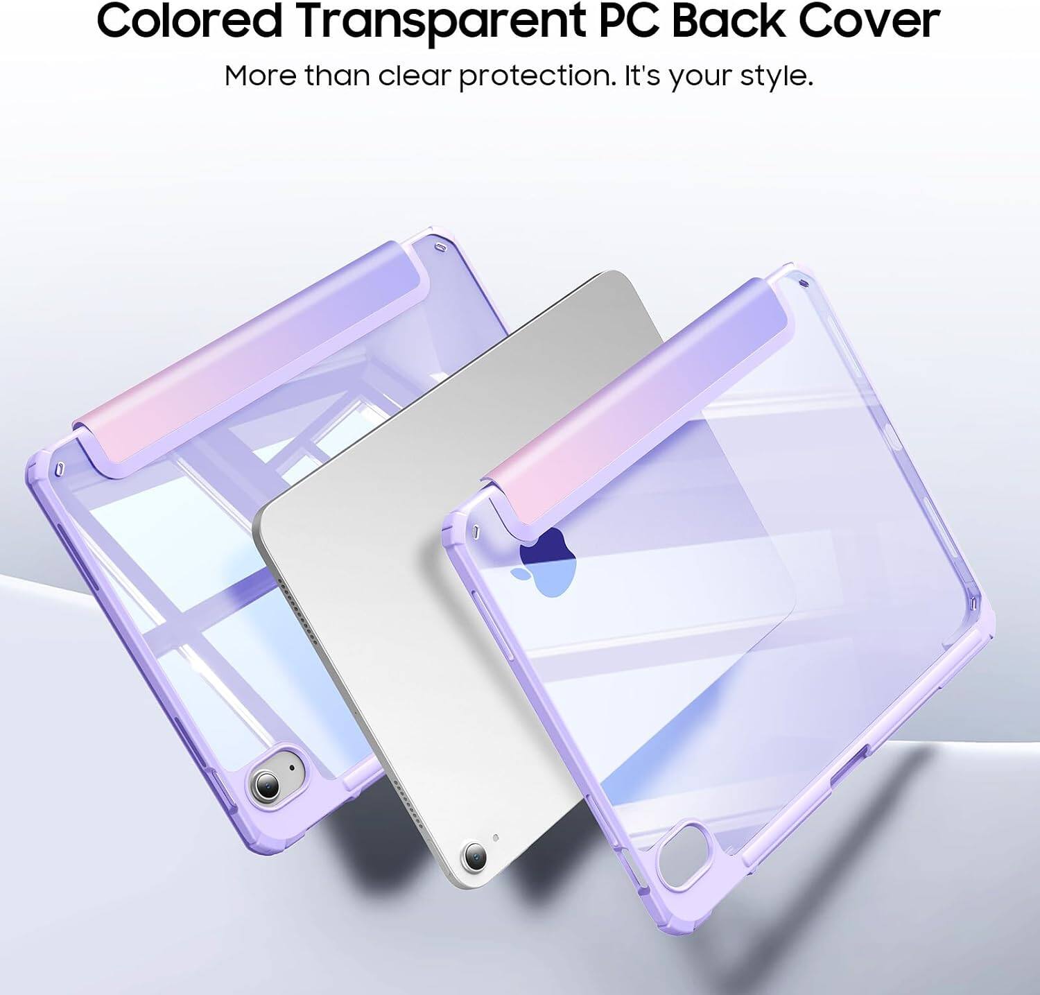 Colored Transparent PC Back Cover  
More than clear protection. It's your style.