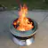 Alt View 29. Cuisinart - 24” Cleanburn Smokeless Fire Pit - Black.