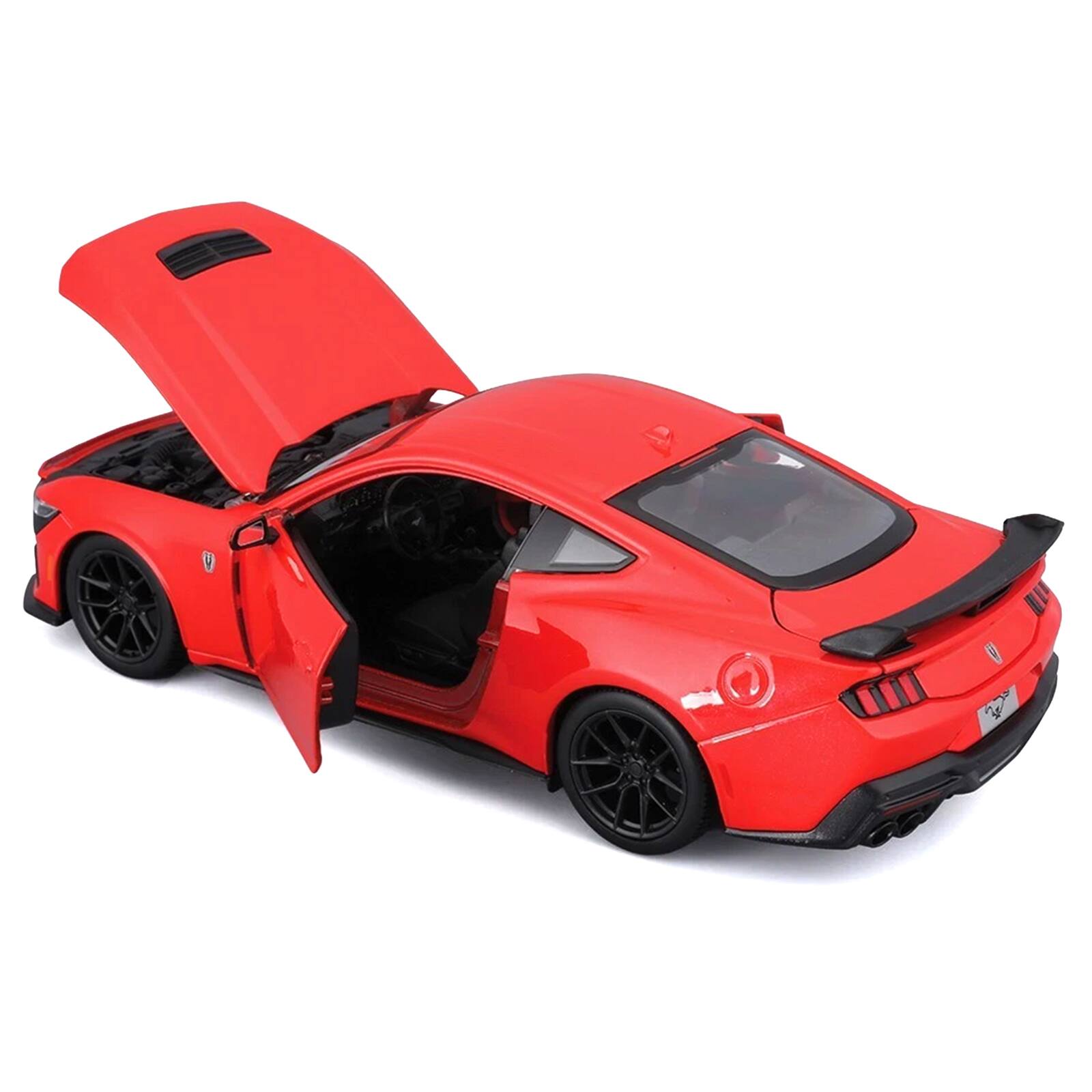 Alt View 2. Maisto - 2024 Ford Mustang Dark Horse Red "Special Edition" Series 1/24 Diecast Model Car by Maisto.