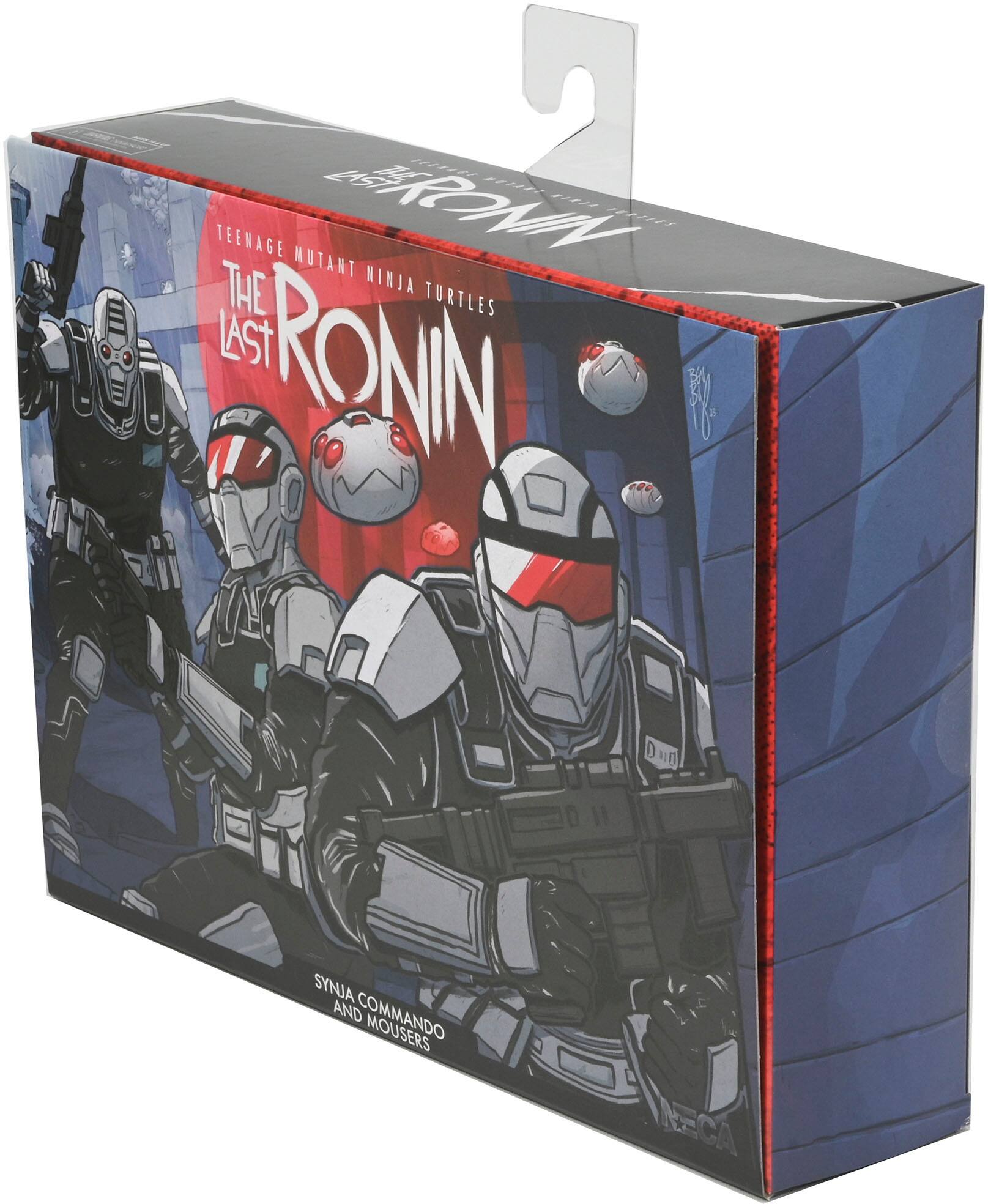 The image features a box set of the Teenage Mutant Ninja Turtles: The IDW Collection. The box set includes a hardcover book and a collectible action figure of the character Donatello. The artwork on the box showcases Donatello in action, and the set is designed to be a collector's item for fans of the Teenage Mutant Ninja Turtles.