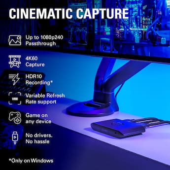 Elgato 4K S – Ext Capture 4K60, 1440p120/1080p240 Passthrough and Elgato 4K S – Ext Capture 4K60, 1440p120/1080p240 Passthrough and