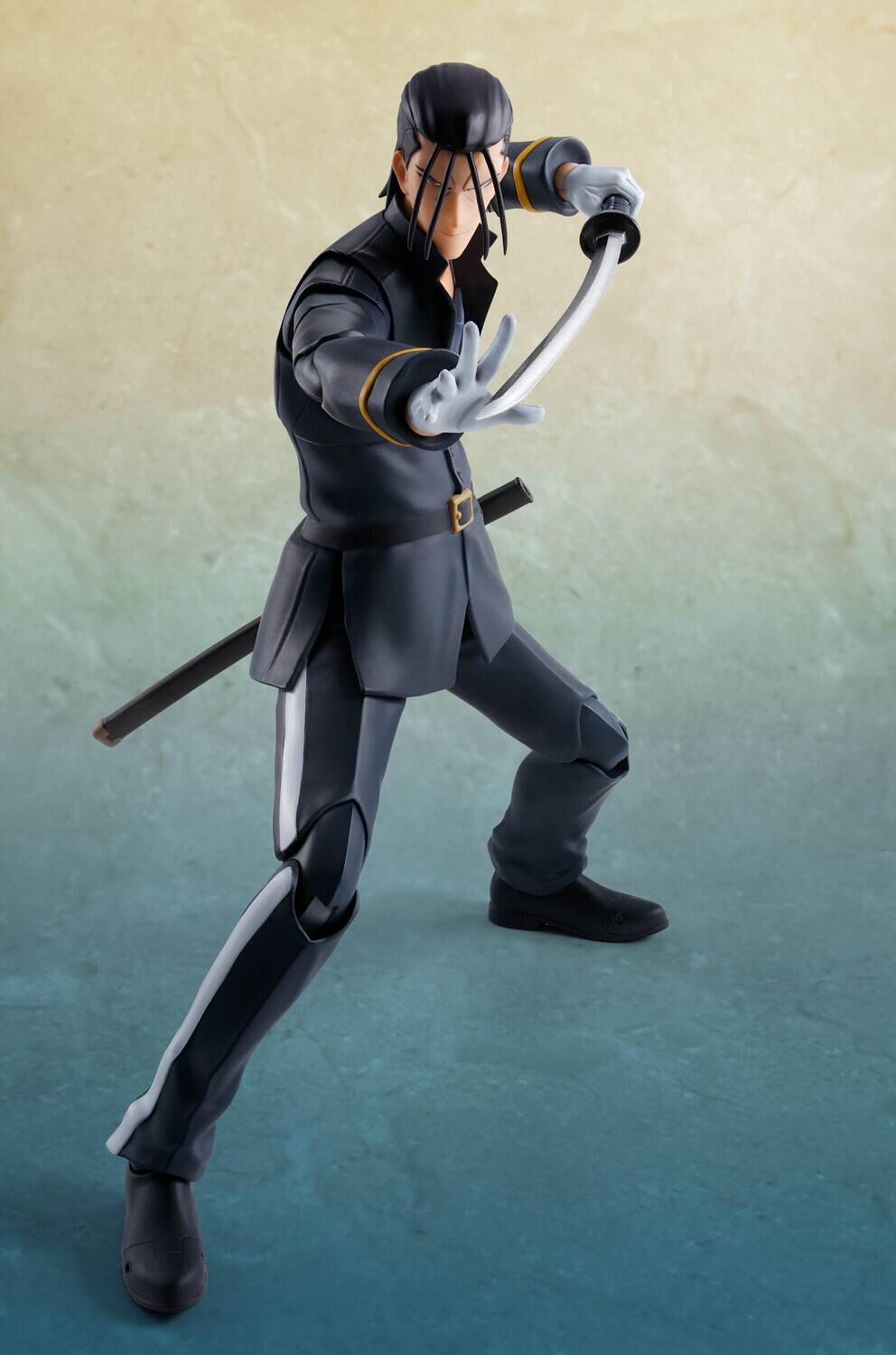 Alt View 3. PopMarket - Tamashii Nations - Rurouni Kenshin - S.H.Figuarts - Hajime Saito Action Figure   - COLLECTIBLES - Multicolor.
