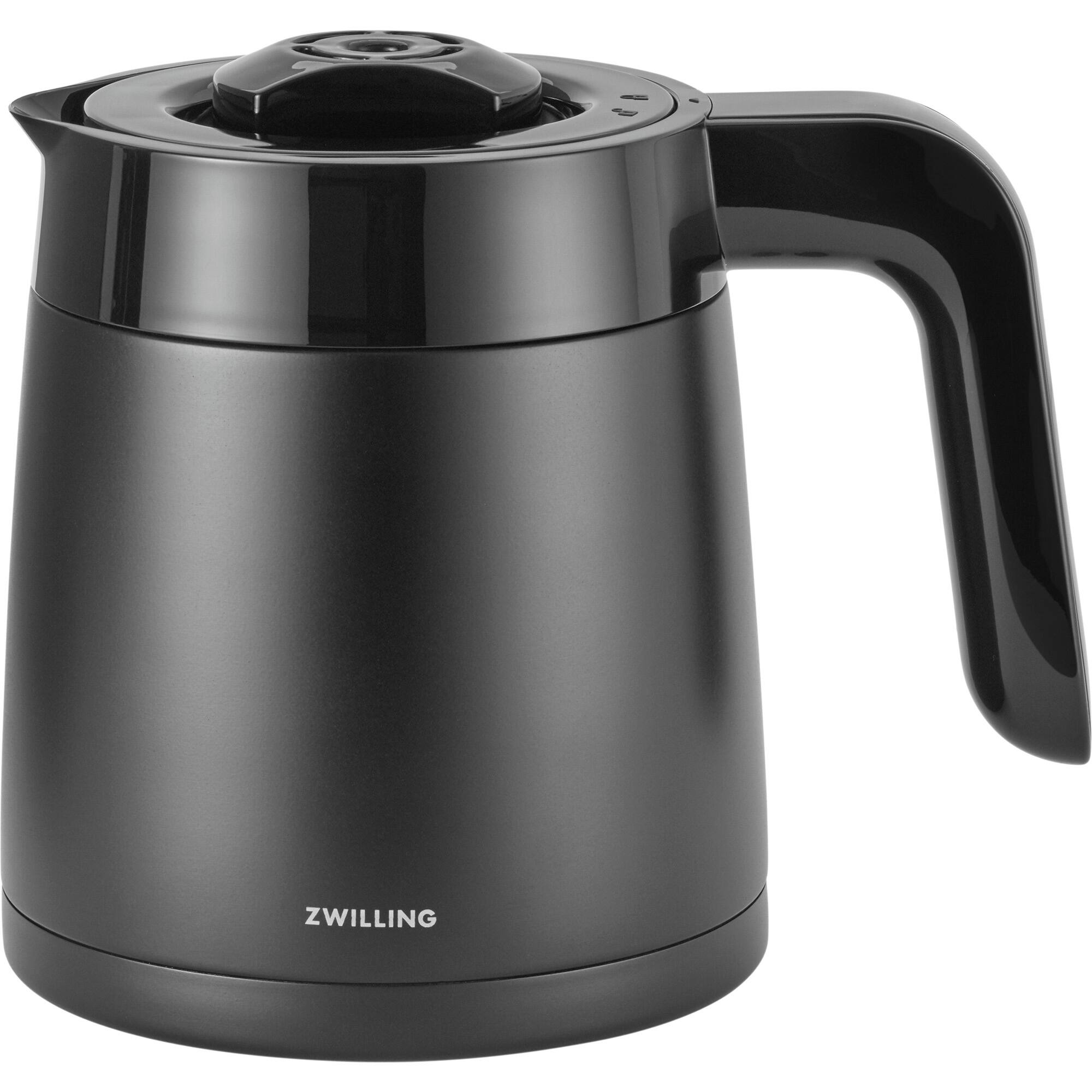 Alt View 4. ZWILLING - ZWILLING Enfinigy Drip Coffee Maker with Thermo Carafe 10 Cup, Awarded the SCA Golden Cup Standard, Black - Black.