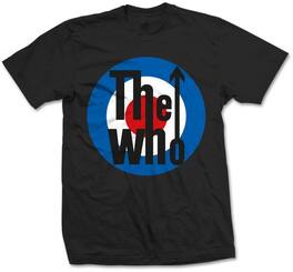PopMarket - The Who - Who - Classic Target T-shirt - 2XL Black 1584107807 - APPAREL - Multicolor