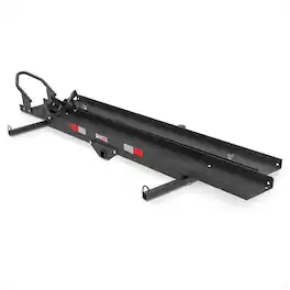 Black Widow - Motorcycle Bike Carrier with Ramp for 2" Hitch, 600 Pound Capacity
