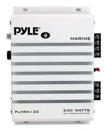 PYLE® MARINE
PLMRA120
240 WATTS
2CH POWER AMPLIFIER