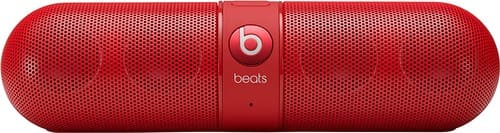 Beats by Dr. Dre - Geek Squad Certified Refurbished Beats Pill 2.0 Portable Bluetooth Speaker - Red-Front_Standard 