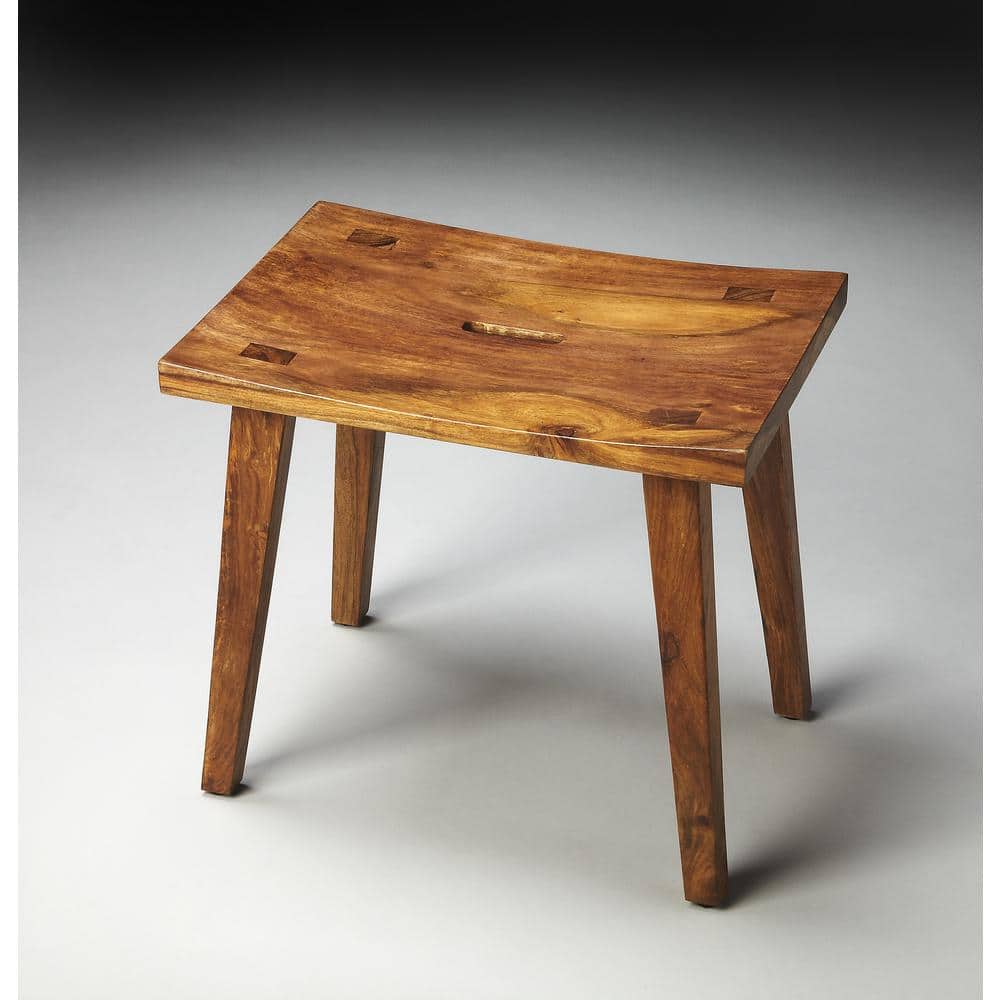 Butler Specialty - Rohan Rectangular 19.5"W Stool - Light Brown