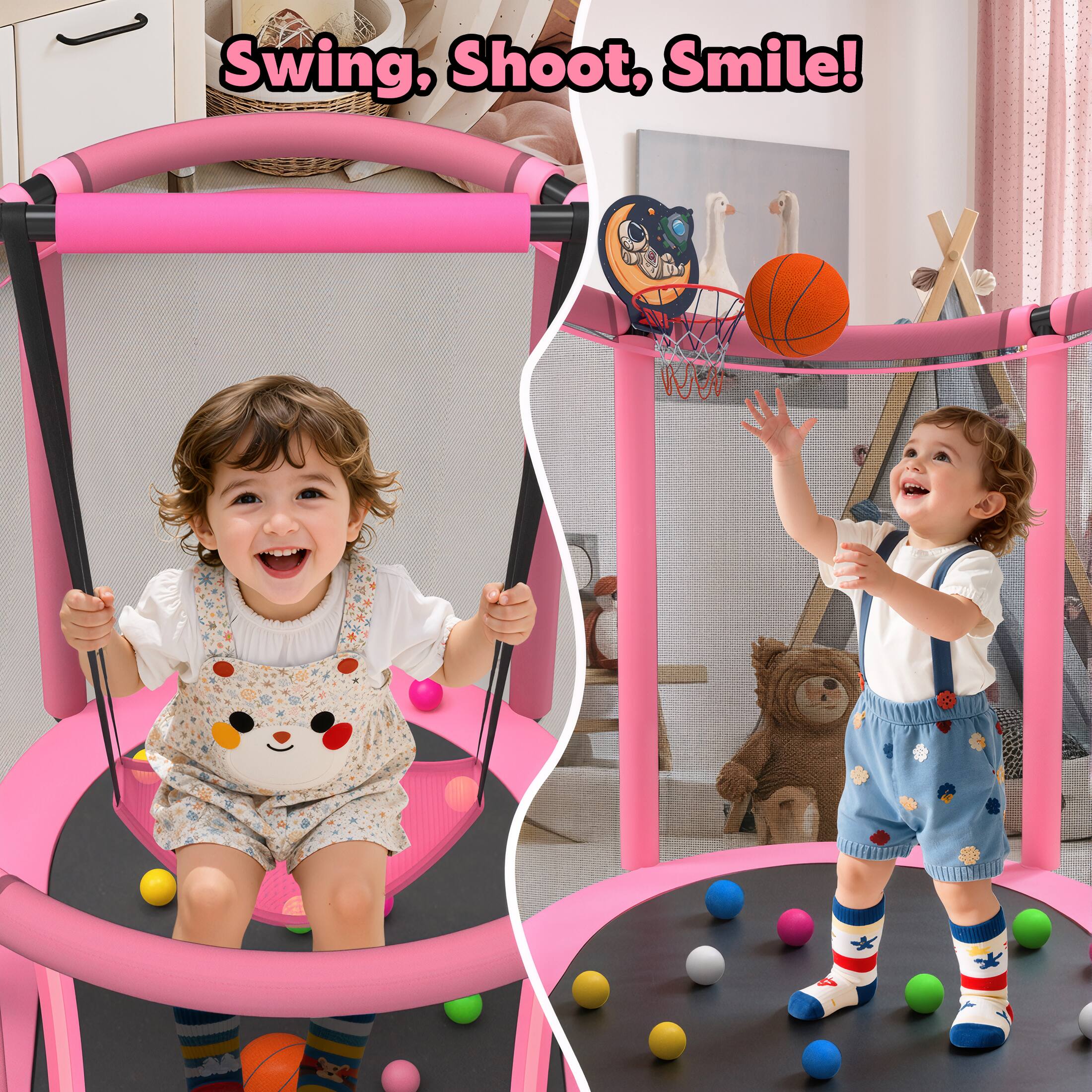 Swing, Shoot, Smile!