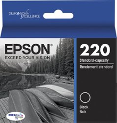 Epson - 220 Ink Cartridge - Black - Front_Zoom