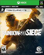 Front. Ubisoft - Tom Clancy's Rainbow Six Siege.