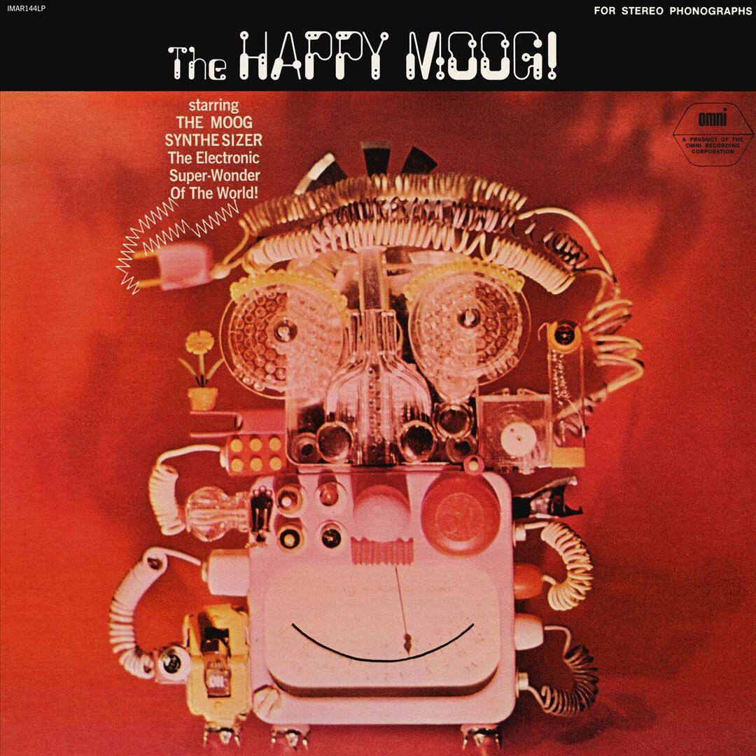 Front. The Happy Moog [LP].