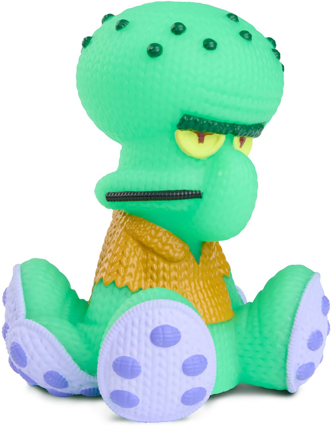 Alt View 2. Handmade by Robots - SpongeBob SquarePants - Squidward Tentacles Glow in the Dark Limited Edition Vinyl Figure   - COLLECTIBLES - Multicolor.
