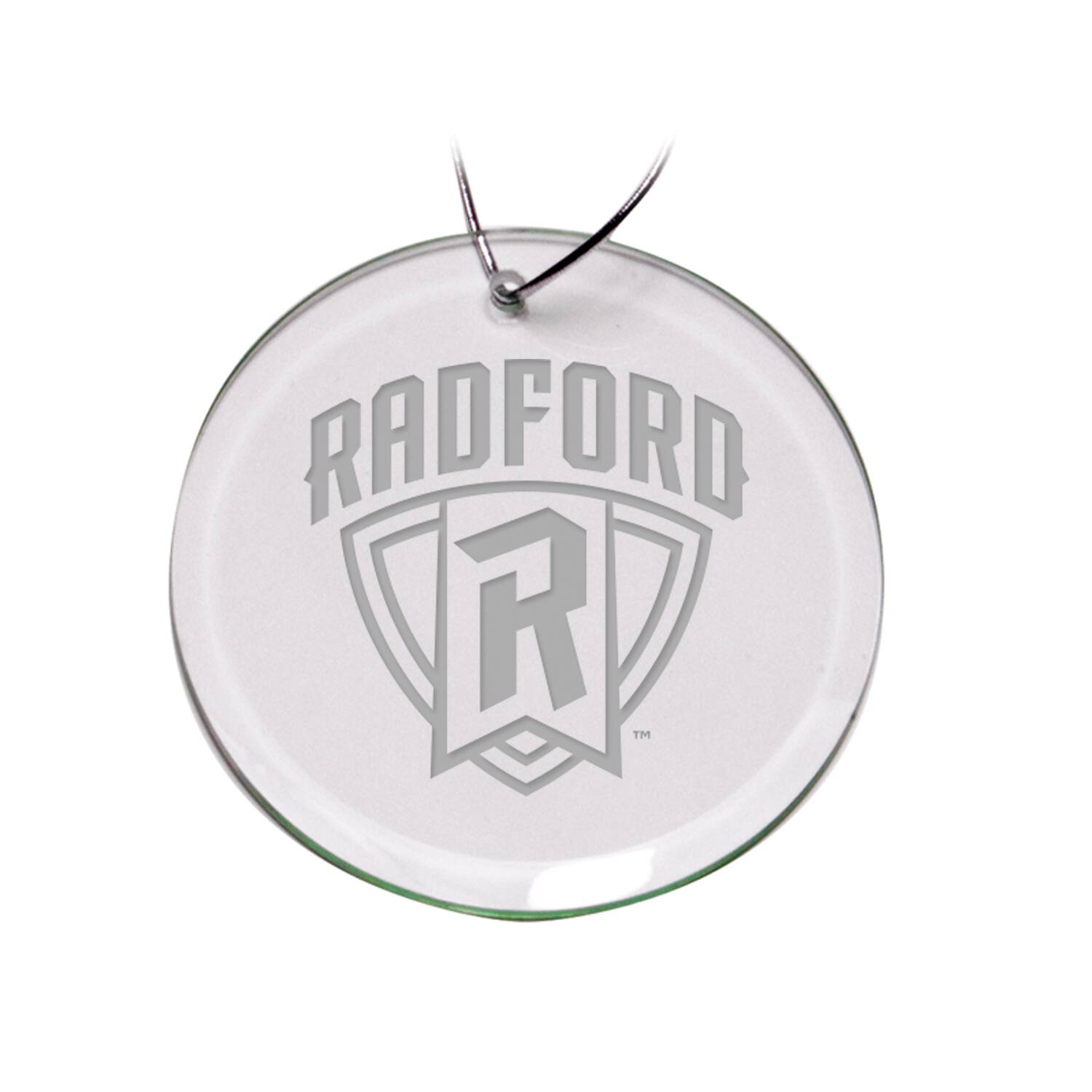 Front. Jardine - Radford Highlanders 3'' Round Glass Ornament - Multicolor.