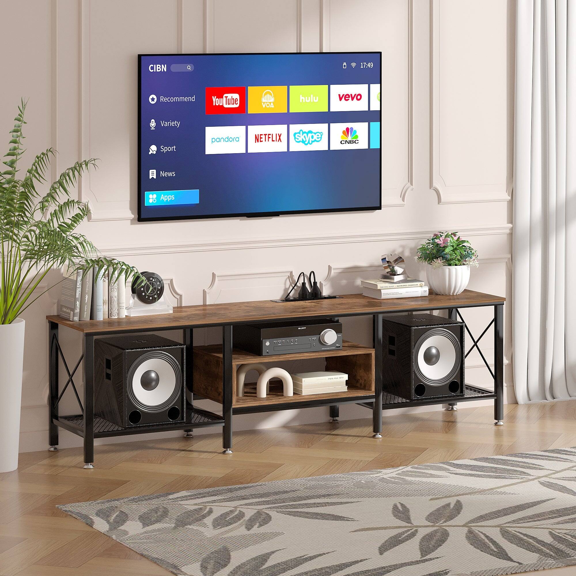 CIBN  
Recommend  
YouTube  
VOA  
hulu  
vevo  
Variety  
pandora  
NETFLIX  
skype  
CNIC News  
Apps  

17:49