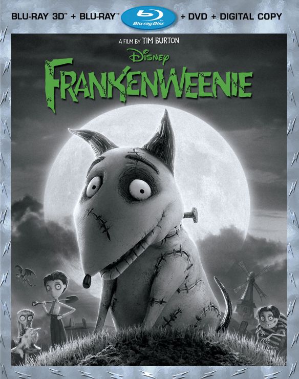  Frankenweenie [Includes Digital Copy] [3D] [Blu-ray/DVD] [Blu-ray/Blu-ray 3D/DVD] [2012]