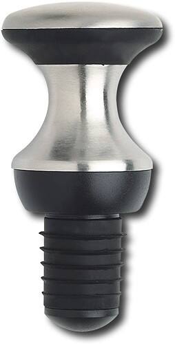 Front Standard. OXO - SteeL Wine Stopper - Stainless-Steel.