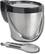 Front Standard. OXO - SteeL 4-Qt. Ice Bucket with Ice Tongs and Holder - Stainless-Steel.