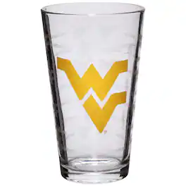 The Memory Company - West Virginia Mountaineers 16oz. Sandblasted Mixing Glass - Multicolor