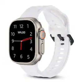 Waloo - Explorer Silicone Band For Apple Watch - White