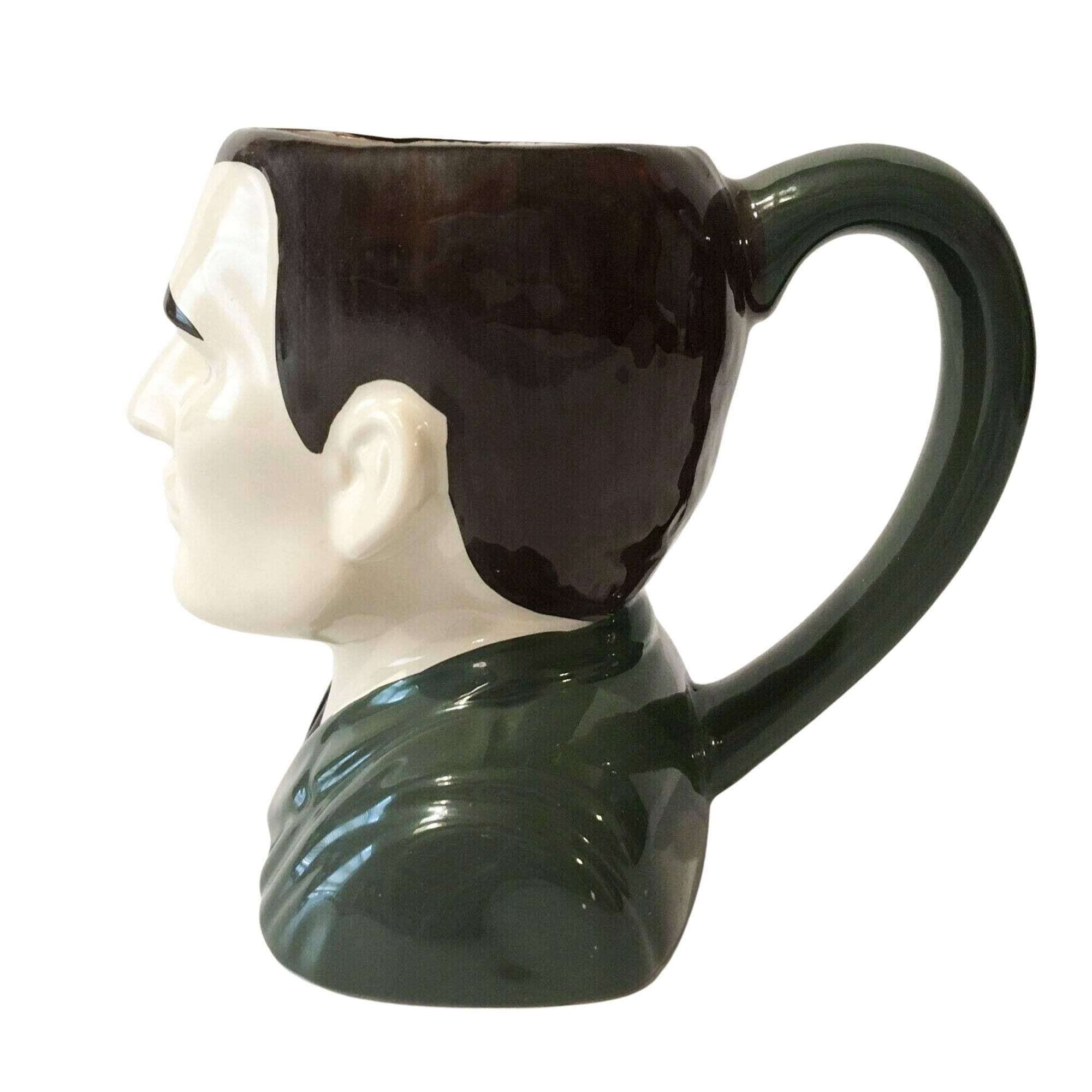 Alt View 2. Seven20 - Doctor Who 9th Doctor Christopher Eccleston Ceramic 3D Toby Jug Mug - White.