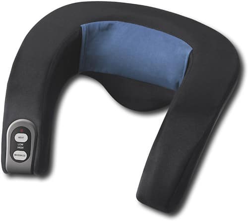 Front Standard. HoMedics - SQUSH Neck and Shoulder Massager - Black.