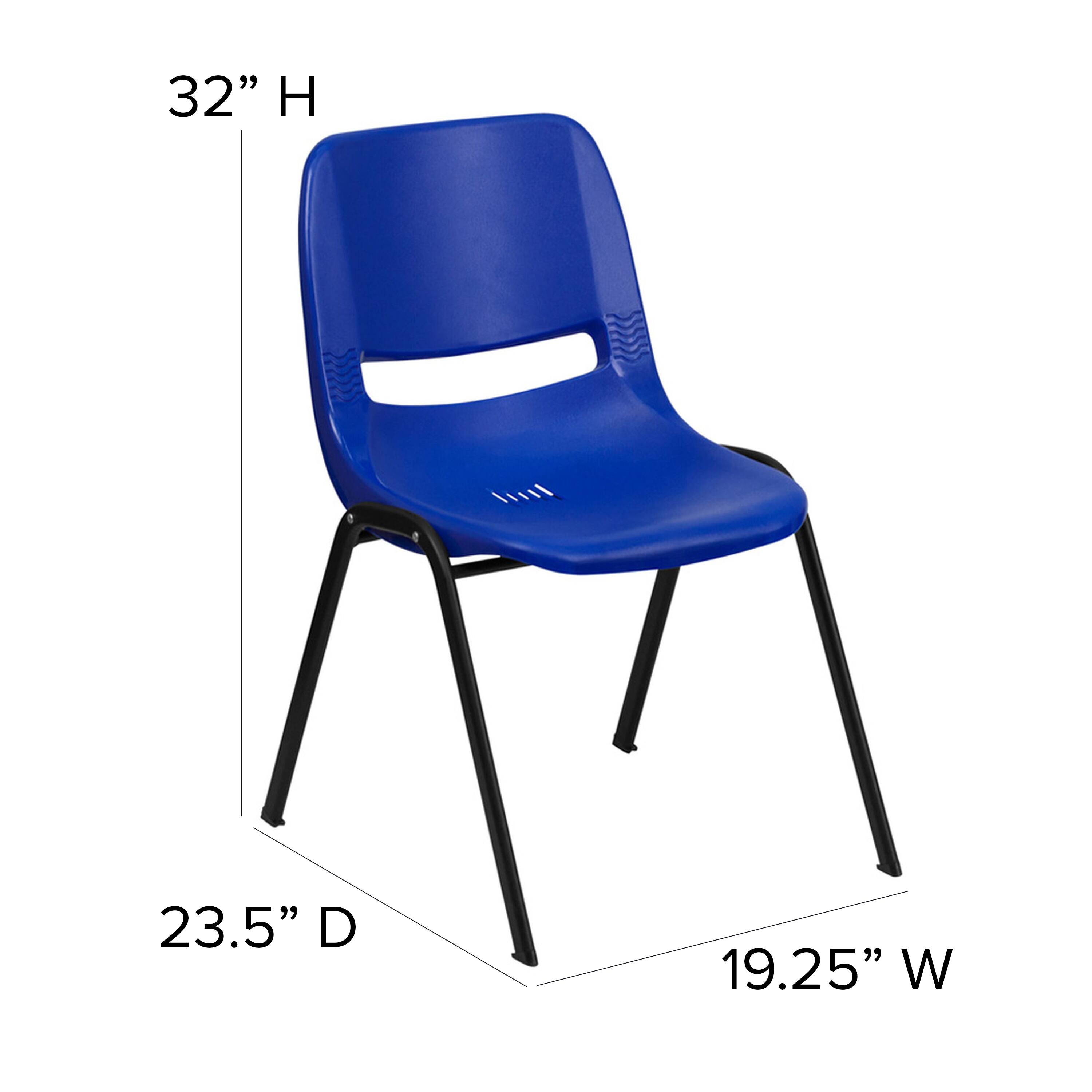 32" H  
23.5" D  
19.25" W