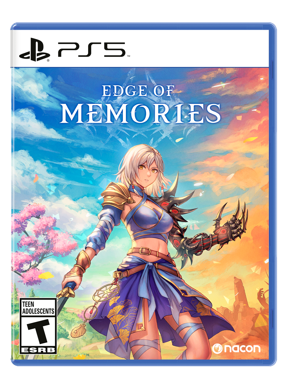 PS5™  
EDGE OF MEMORIES  
TEEN ADOLESCENTS ESRB  
nacon - T (Teen 13+)