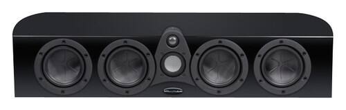 Front Standard. Wharfedale - Jade C2 Quad 5" 3-Way Center-Channel Speaker - Piano Black.