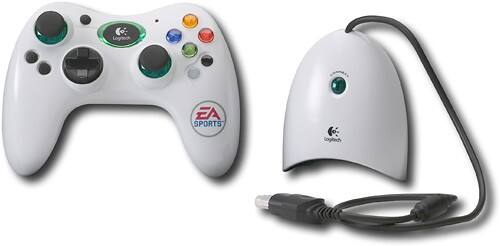 Front Standard. Logitech - Cordless Action Controller.