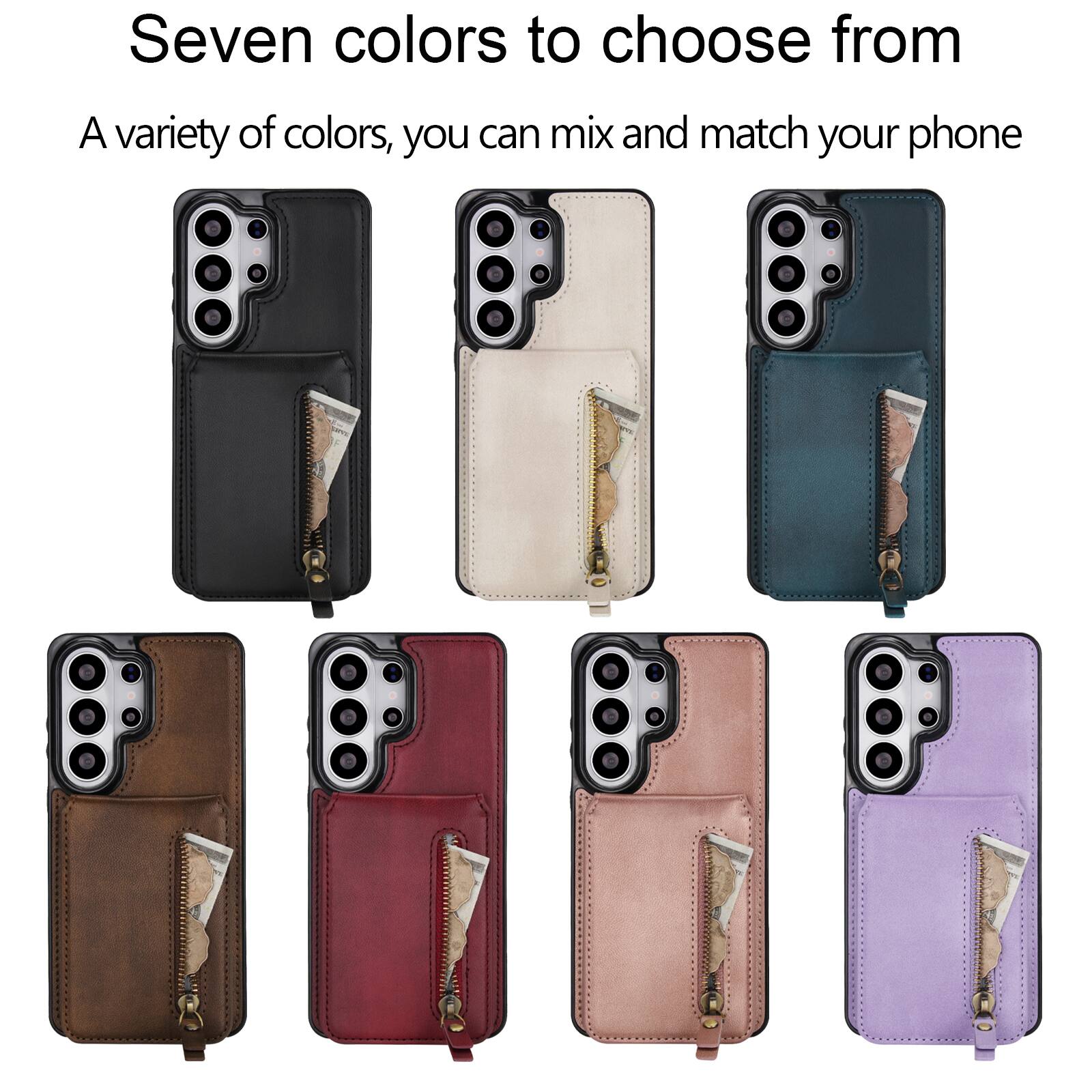 Seven colors to choose from

A variety of colors, you can mix and match your phone