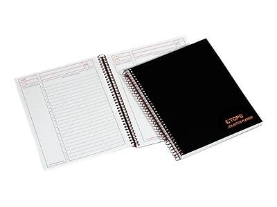 Alt View 3. TOPS - JEN Subject Notebooks, 6.75" x 8.5", Cornell, 84 Sheets - Black.