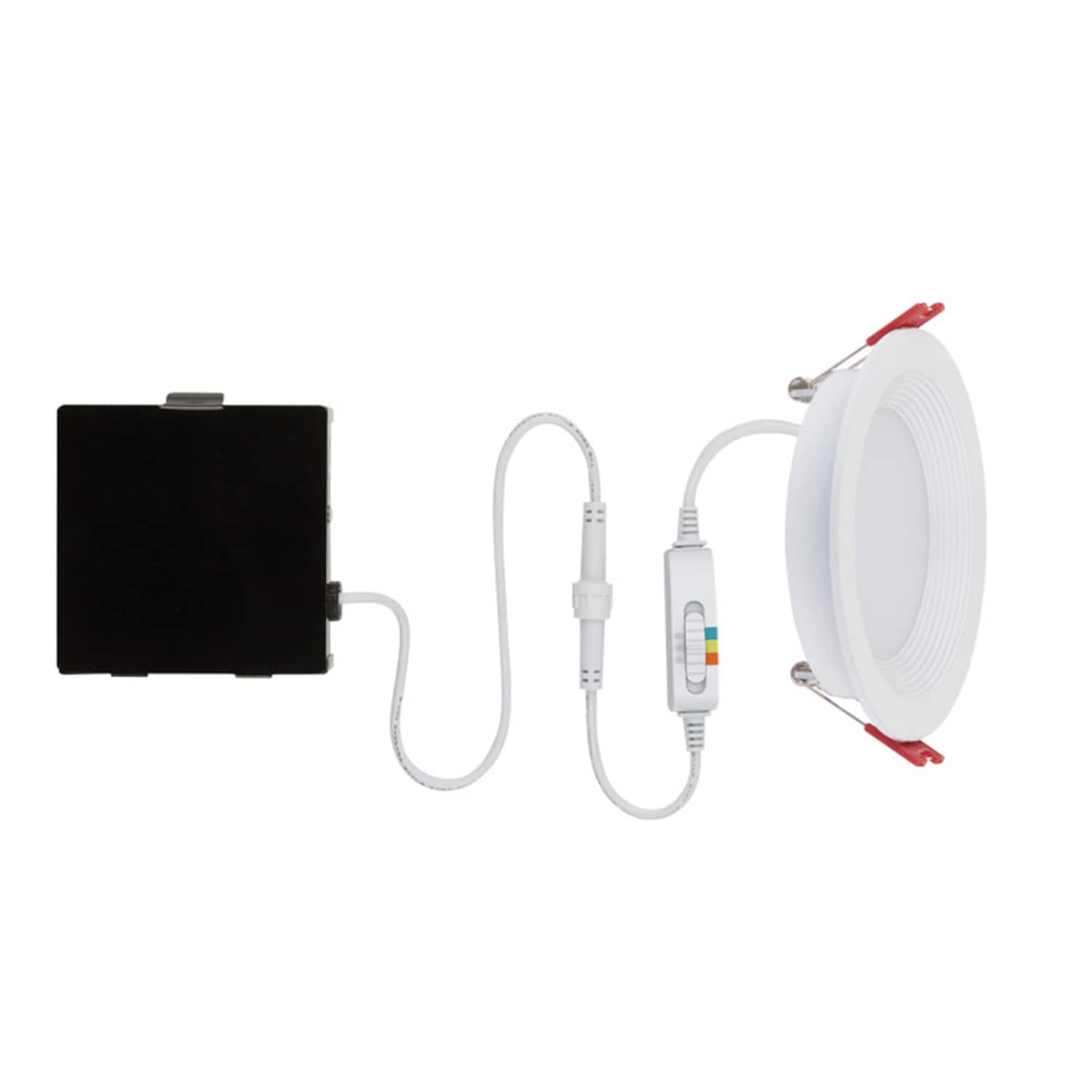 Globe Electric - Ultra Slim Energy Star Frost White 4 in. W Metal LED Canless Recessed Downlight 9 W price history on PriceWatchPro
