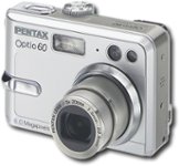 Angle Standard. Pentax - Optio 6.0MP Digital Camera.