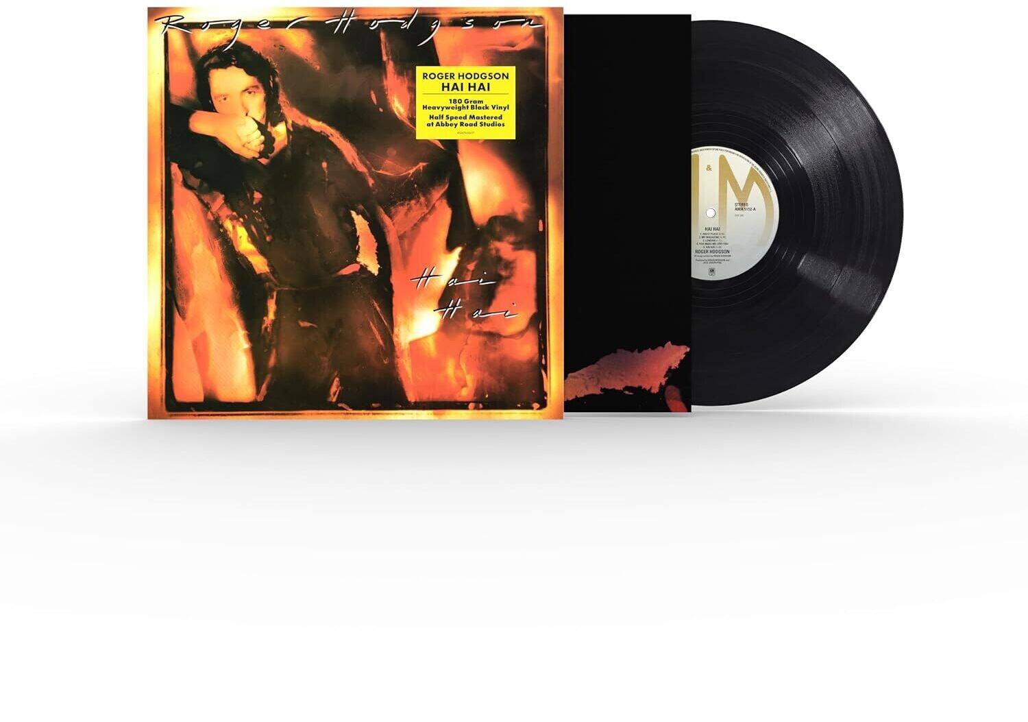ROGER HODGSON  
HAI HAI  
180 Gram Heavyweight Black Vinyl  
Half Speed Mastered at Abbey Road Studios  

2019.01.00  
AMAZING  

#