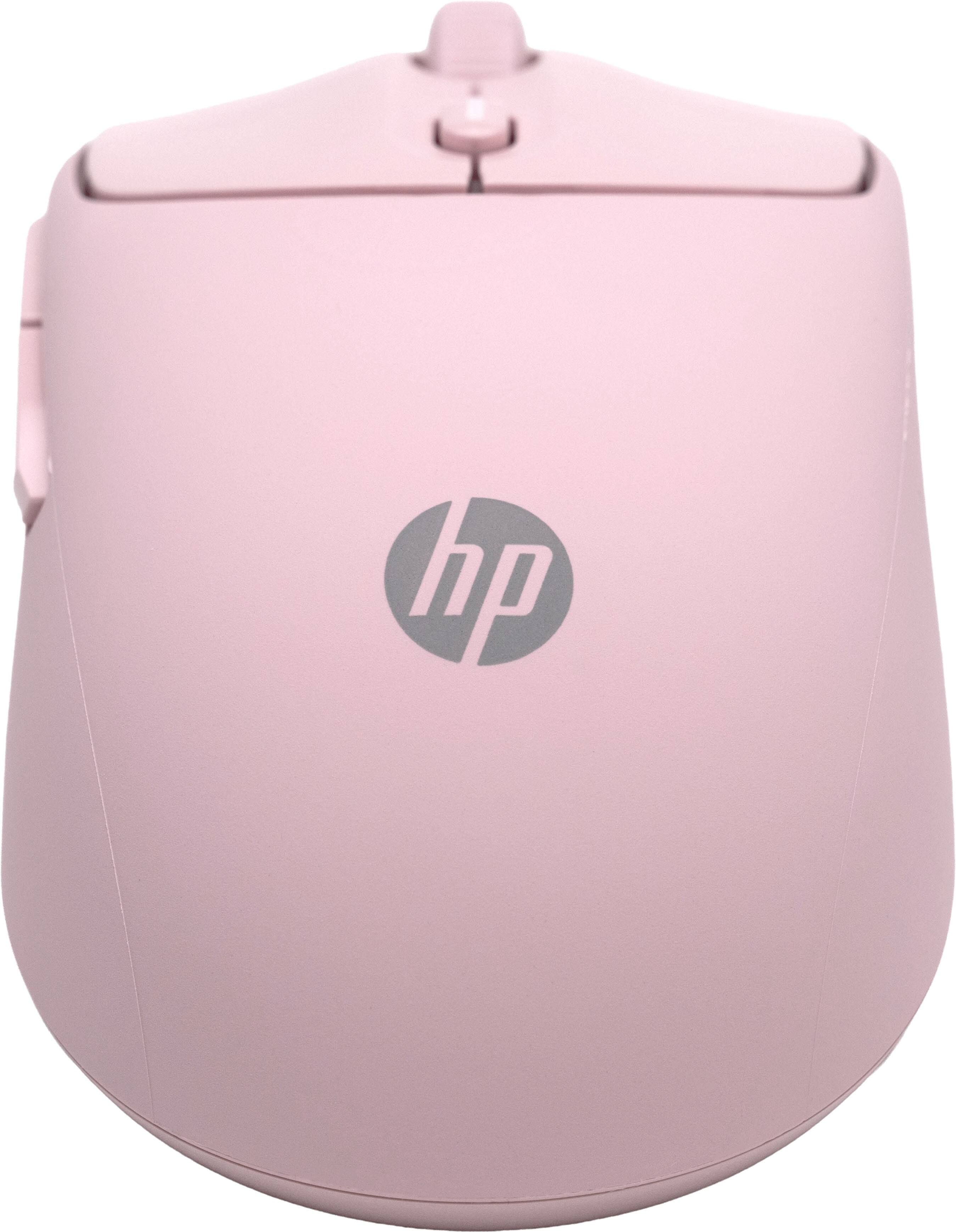 Alt View 5. HP - 400 Quiet Wireless Bluetooth Ambidextrous Mouse - Pink.