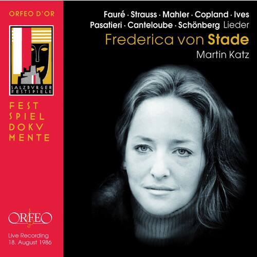 Frederica Von Stade - Liederabend Salzburg Festial 1986   - COMPACT DISCS [CD] price history on PriceWatchPro