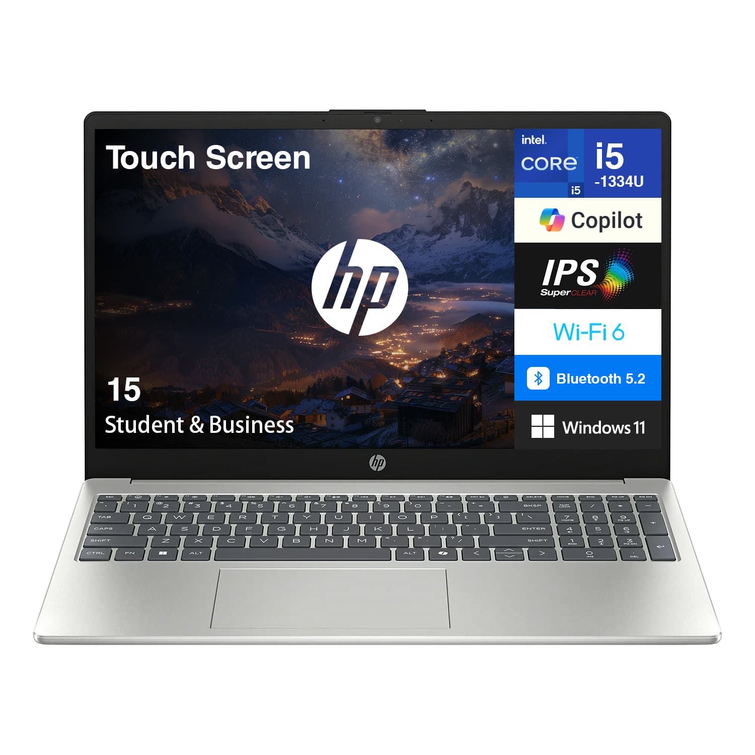 【極美品】HP　15.6インチ Core i5 16G SSD 512GB 極美品】HP 15.6インチ Core i5 16G SSD 512GB 画面サイズ:15.6型(インチ)