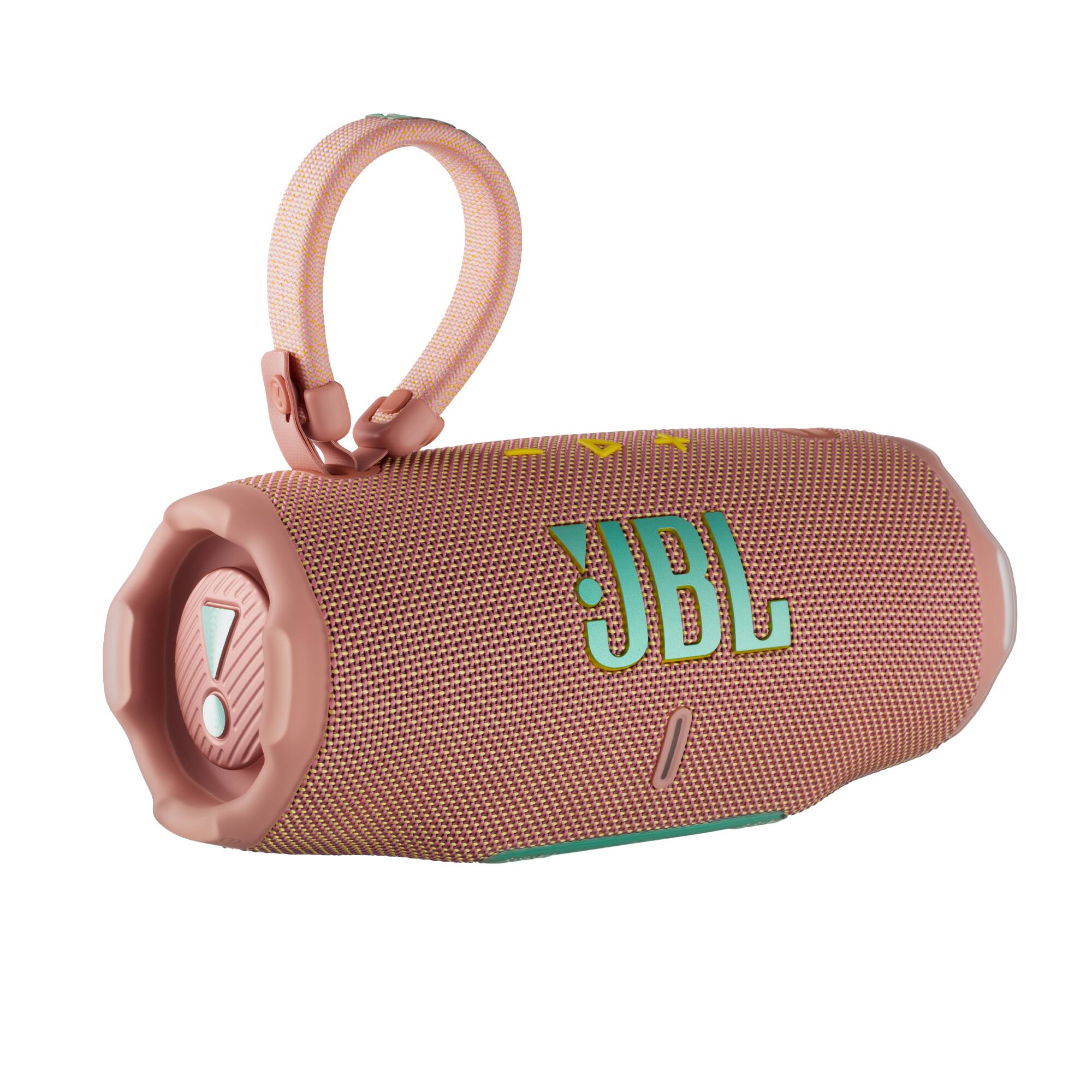 Alt View 1. JBL - JBL Charge 6 Portable Wireless Bluetooth Speaker with IP68 Waterproof (Pink) Case Bundle - Pink.