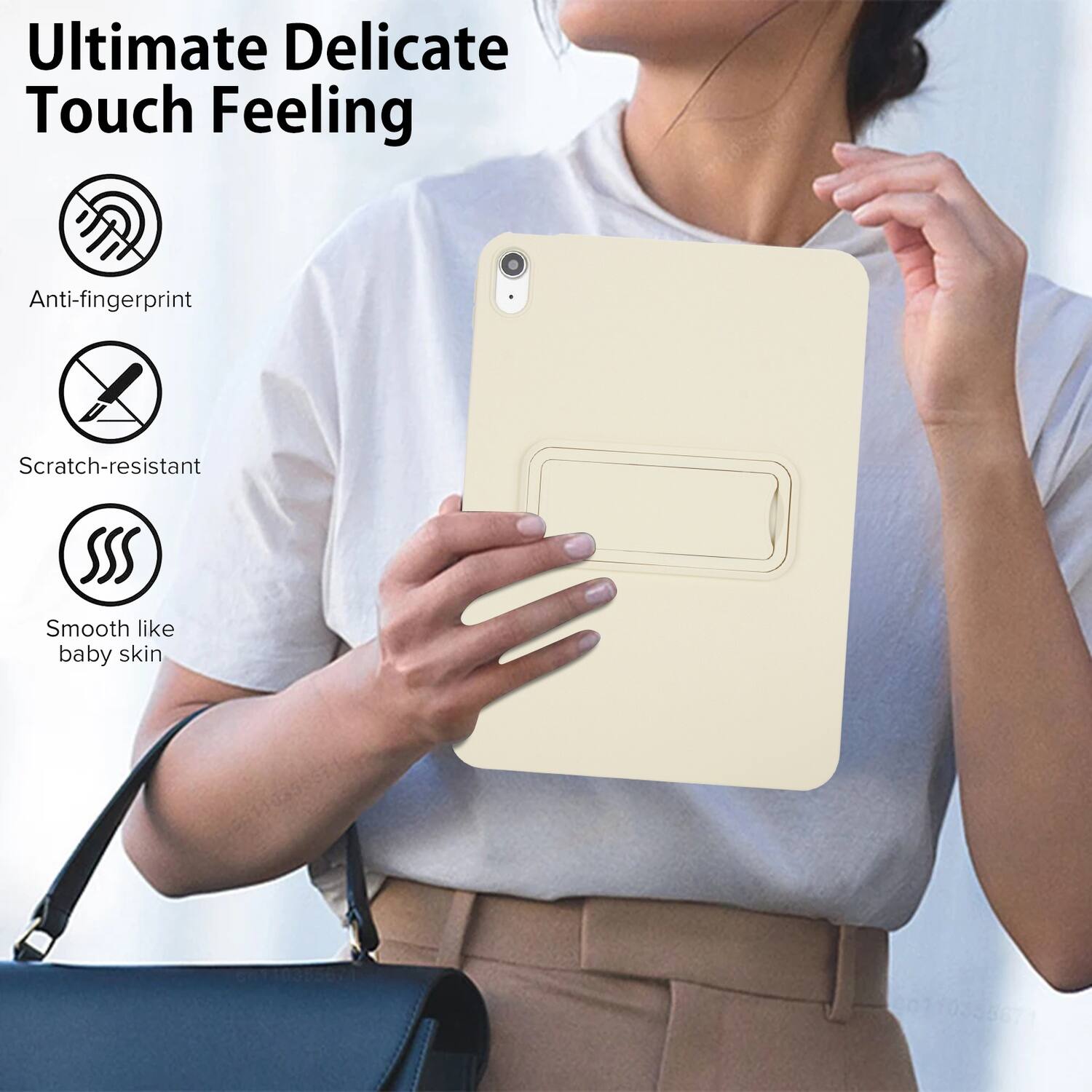 Ultimate Delicate Touch Feeling

- Anti-fingerprint
- Scratch-resistant
- Smooth like baby skin