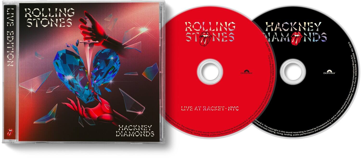 The Rolling Stones - Hackney Diamonds (Live Edition)   - COMPACT DISCS [CD]