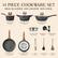 14 PIECE COOKWARE SET
HIGH QUALIFIED AND GRANITE NON-STICK
- 2.6QT Sauce Pot
15" x 8.7" x 7" (L x W x H) with lid
- 4.5QT Jumbo Cooker
19.9" x 11.8" x 6.7" (L x W x H) with lid
- 4.0QT Dutch Oven Pot
14.8" x 9.8" x 7.1" (L x W x H) with lid
- 8 in. S.steel Steamer
11.6" x 8.5" x 2.8" (L x W x H) with handle
- Measuring Cups
1/8, 1/4, 1/3, 1/2, 1 CUP
- Measuring Spoons
1/2, 1 TBS
- 11 in. Large Fry Pan
8.3" x 8.3" x 1.57" (L x W x
