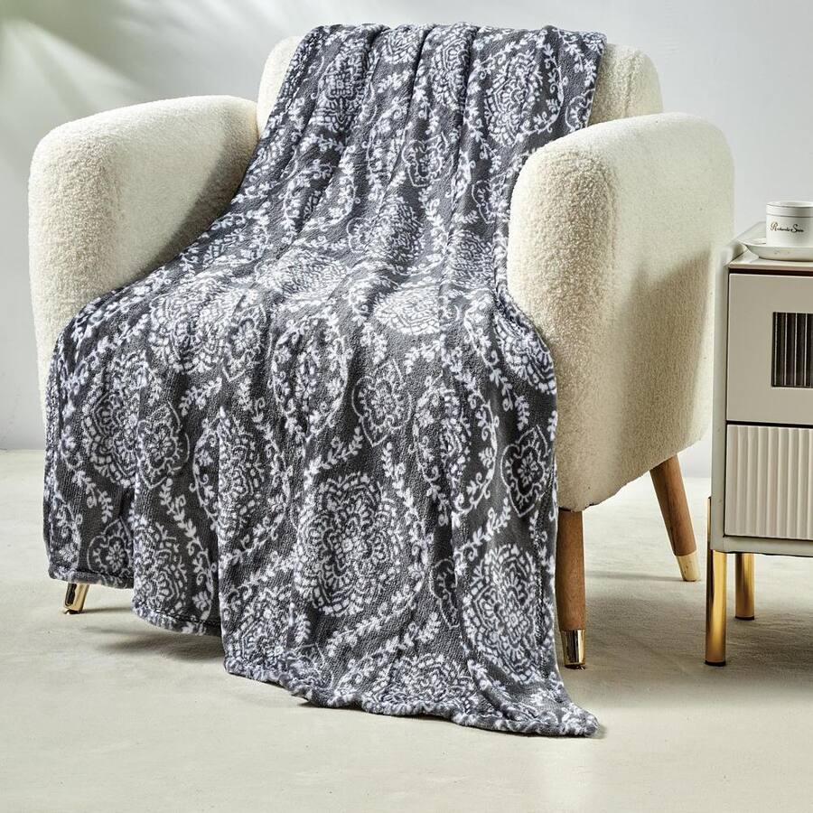 Noble House Gracey Sloth Micro Plush Decorative All Season Throw 50