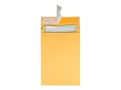 Alt View 1. Quality Park - Self Seal Kraft Catalog Envelopes, 10"L x 13"H, 25/Pack - Brown.