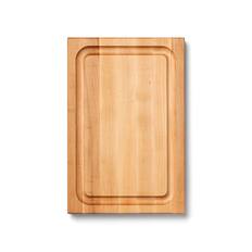 Front. John Boos - John Boos BBQ Collection Reversible Wood Cutting Board w/Juice Groove, Maple - Maple Wood.