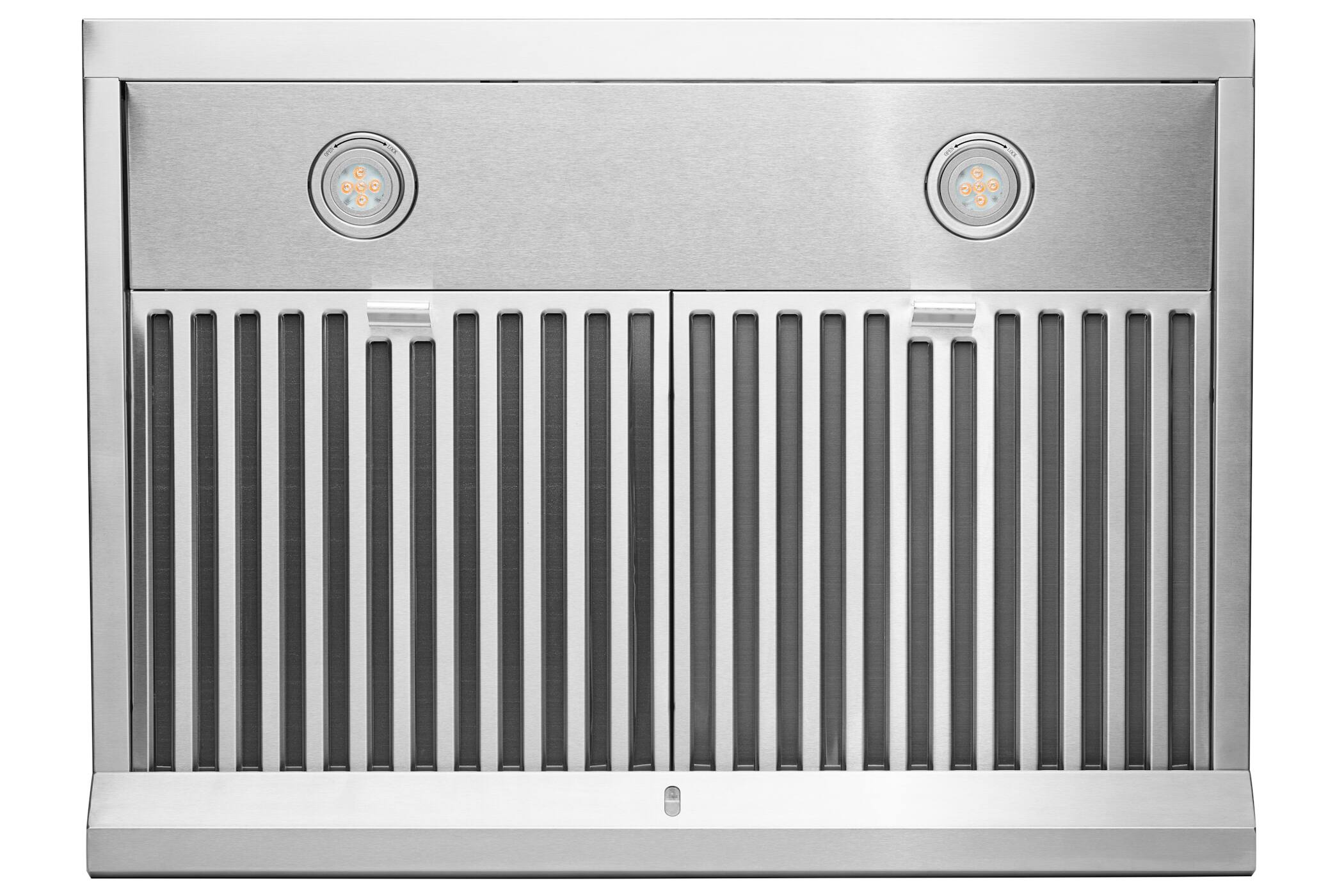 Alt View 5. Hauslane - Hauslane UC-PS18 30-in Ducted Stainless Steel Undercabinet Range Hood with 3-Way Venting System - Silver.