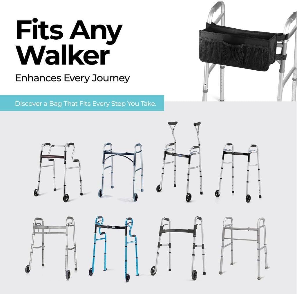 Fits Any Walker  
Enhances Every Journey  

Discover a Bag That Fits Every Step You Take.