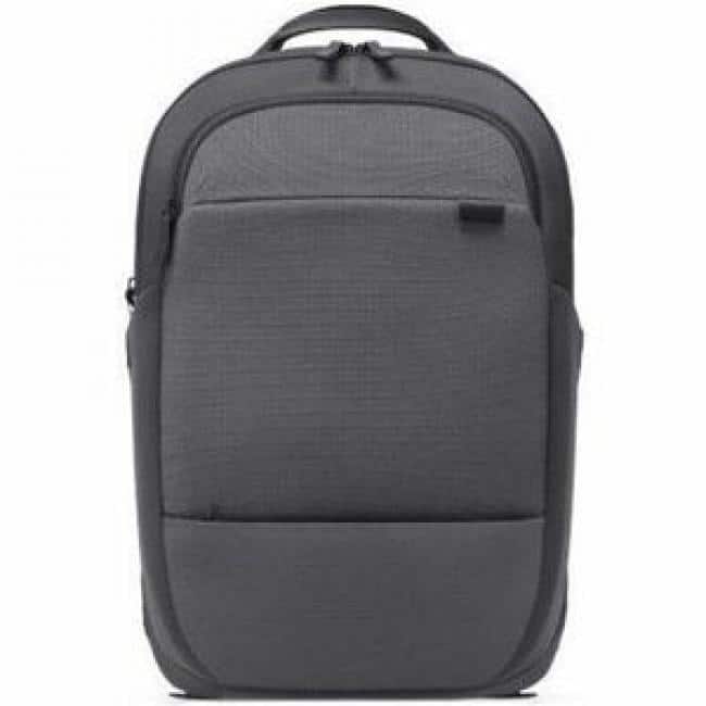 Dell - EcoLoop Carrying Case (Backpack) for 13" to 14" Notebook - Gray - Scratch Resistant, Bump Resistant, Knock - Gray/Clear